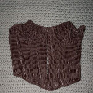 Out From Under Replay Velvet Waffle Corset